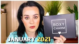 JANUARY BASE BOX BOXYCHARM 2021 | Unboxing and First Impressions | ILINCA MAKEUP