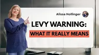 The Final Notice of Intent to Levy  this is the big one.