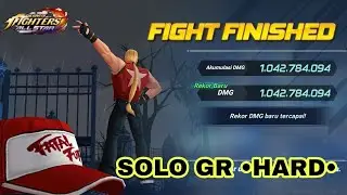 Terry Bogard SS Solo GR(Guild Raid) &bull;HARD&bull; Geese | Kof All Star | The King Of Fighters All Star