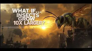 WHAT IF Every Insect on Earth Suddenly Grew 10x Bigger?