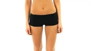 Hurley Women's One & Only Solids Boyshort Bottom | SwimOutlet.com