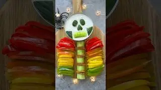 Halloween Veggie Tray 💀