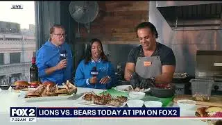 Detroit Lions Tailgate: Cooking up quail with Chef Bobby