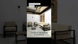 Metal Sofa's Available. Contact us to get quote 📞 9718832306 #new #trending #furniture #metal #home