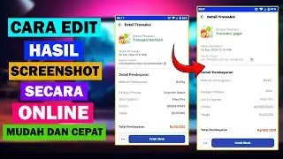 Cara Edit Hasil Screenshot Secara Online Cepat dan mudah