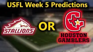 who will EMERGE FROM THE CHAOS??? | USFL Week 5 Predictions