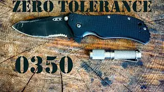 Нож для открывания Zero Tolerance 0350 G-10 ZT, долгосрочный тест, идеальный карманный нож для по...