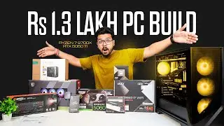 Best Rs 1.3 Lakh PC Build for 2025 💻 | Ryzen 7 9700X + RTX 5060 Ti🔥