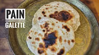 RECETTE DU PAIN JOURNALIER ou PAIN GALETTE, facile et rapide &agrave; faire