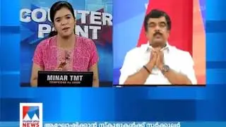 Argument of JR padmakumar on counter point made others laugh