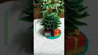 New Style Christmas Tree Making🌲🌲🎄🎄#shortsviral #diy #christmas #christmastree #shortsfeed #craft