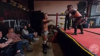 ***SNEAK PEAK AT CRUX WRESTLING OPEM FOR BUSINESS*** Simon Gotch vs Akira