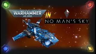 Как построить Warhammer 40,000 Thunderhawk в No Man's Sky