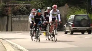 Richie Porte prova il circuito iridato di Fiesole - Richie Porte tests Toscana2013 courses