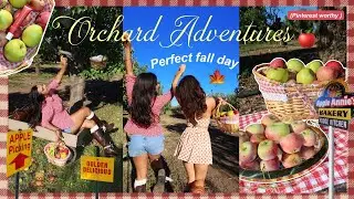 Fall Bucket List Vlog 🍎 Cozy Apple Picking at the Orchard🧺 (Vlogtober #2)