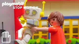 PLAYMO High - Episodio 13 | Il piano per nascondere ROBert | PLAYMOBIL in Italiano