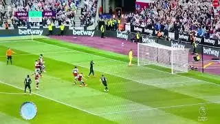 Bukayo Saka PENALTY MISS VS West Ham United V Arsenal 2-2 & Jarrod Bowen Goal Vs Arsenal, Saka Miss