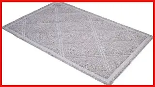 Amazon Basics Less-Mess Cat Litter Box Mat