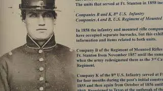 SOLDIERS QUARTERS...FORT STANTON....1855
