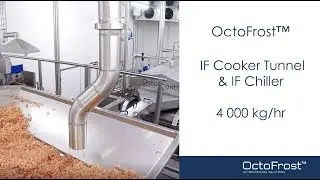 OctoFrost&trade; IQF Processing Solutions | IF Cooker Tunnel and IF Chiller 4 000 kg/hr
