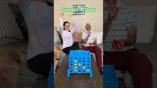 ULTIMATE Connect-4 Shots Game 😮 Who Will Win #games #shorts #viral #fun #youtubeshorts #short