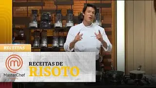 3 Receitas DELICIOSAS de Risoto! | MASTERCHEF BRASIL RECEITAS