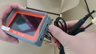 IV7A 4.3 Inch HD AHD CCTV Tester Monitor AHD 8MP Analog Camera Testing PTZ UTP Cable Tester