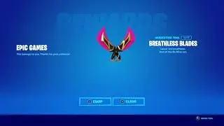 *Reminder* 🔪💖 Players Are Receiving Their FREE Breathless Blades Pickaxes! | Fortnite