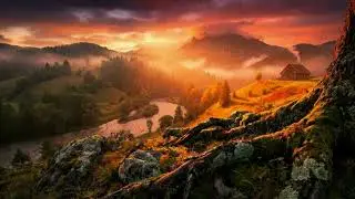 Emotional Violin Instrumental | Relaxing Folk Music for Focus & Meditation