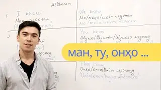 Tajik Personal Pronouns | Ҷонишинҳои шахсӣ