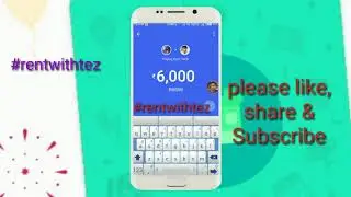 Today Rent  Tez new offer !! Send 5000 thousands or more for eligibile this offer...