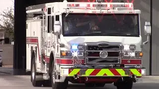 Mesa Fire Dept. Engine 2203 responding x3