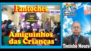 Fantoches Amiguinhos na Festa das Crian&ccedil;as (15/11/2014) IPDA Boa Sorte
