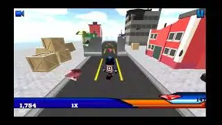 Captain Hero Craft Run 3D