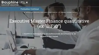 Executive Master Finance Quantitative (DiFiQ)