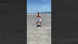 Kettlebell beach workout #strong #strength #workout #workoutmotivation #training