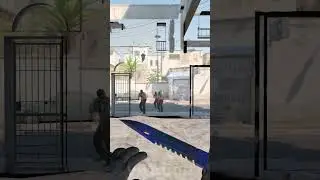 BROKEN pixel gap on dust2 to see enemies LONG from SHORT
