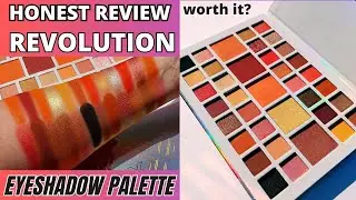 REVOLUTION EYESHADOW PALETTE XX KOMBUCHA | HONEST REVIEW | BEAUTY CLUB