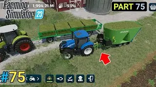 FS23 PART- 75 | Mixer Wagons To Animals - Autoload Bale