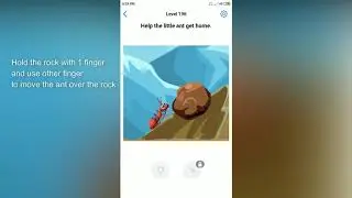 Easy Game - Help the little ant get home - Level 196 solution