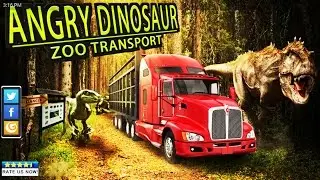 Angry Dinosaur Zoo Transport | Simulation | TrimcoGames | Android/iOS Gameplay HD