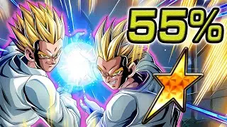 NO DUPES! 55% LR POSSESSED GOHAN & GOTEN SHOWCASE! Dragon Ball Z Dokkan Battle