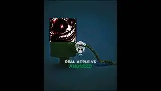 Android rocked apple shocked ☠️ ⚡ #shorts #viral #apple #trollface #android
