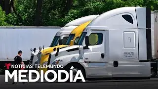 Suspensión de visas a choferes extranjeros en EE.UU. preocupa a mexicanos | Noticias Telemundo