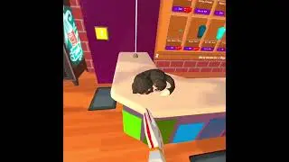 This Cat Scratched Me in the Rec Center (Rec Room) #pets #recroom #shorts