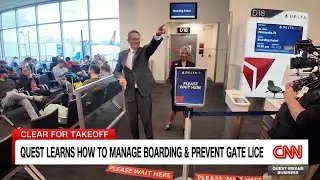 Richard Quest Learns How to Manage Boarding at Hartsfield-Jackson Atlanta International Airport