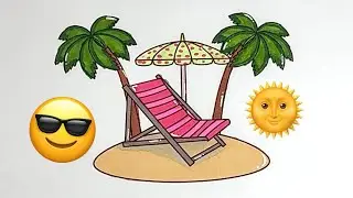 Satisfying beach coloring! #short #beach #beautiful #relaxing #mindset 