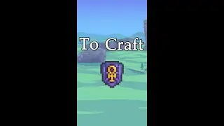 How to craft the ANKH SHIELD🛡️ - Terraria Guide 1.4.3 #shorts