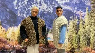 Knitting a Chunky Vest for Ken Doll | 1:6 Scale