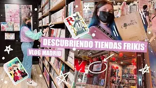 DESCUBRIENDO TIENDAS FRIKIS POR MADRID | Vlog + Haul de Compras